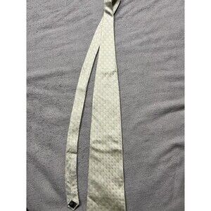 Pierre Balmain Tie Silk Couture Geometric Pattern Made USA